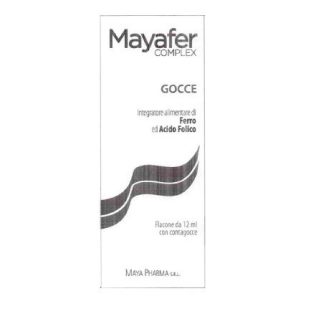 Maya farma Mayafer Complex Gocce integratore di ferro 12ml