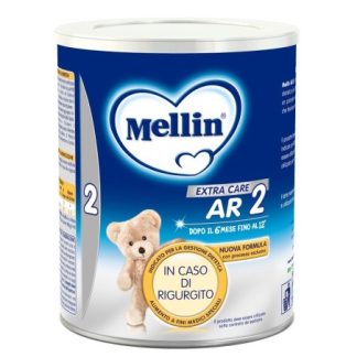 Mellin ar 2 latte per lattanti con rigurgito barattolo da 400g