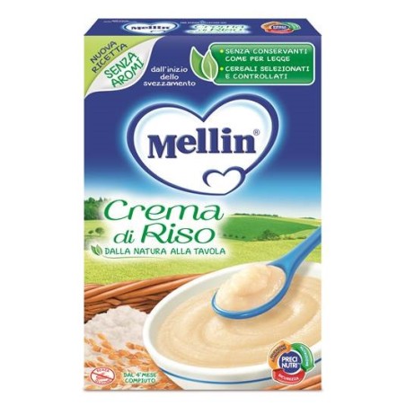 Mellin Crema Di Riso 200g Ct 7 Alimento Senza Glutine