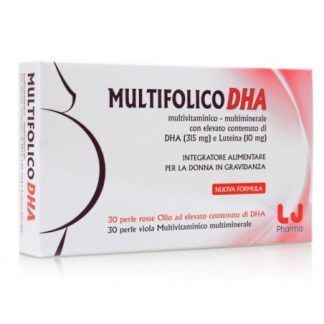 6 Pezzi Multifolico Dha 60 Capsule integratore per la gravidanza