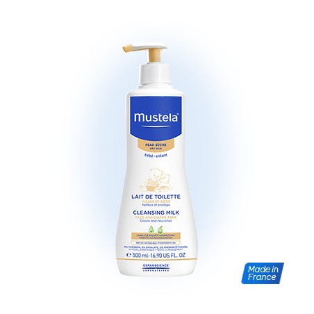 Mustela Latte Toilette per la detersione viso e sederino 200ml