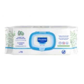 Mustela Salviette detergenti profumate 70 pezzi pulizia delicata