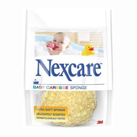 Nexcare Baby Spugna Gialla per la detersione di pelli fragili