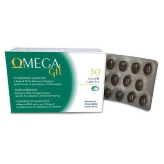 6 pezzi Ganassini Omegagil integratore 30 Capsule