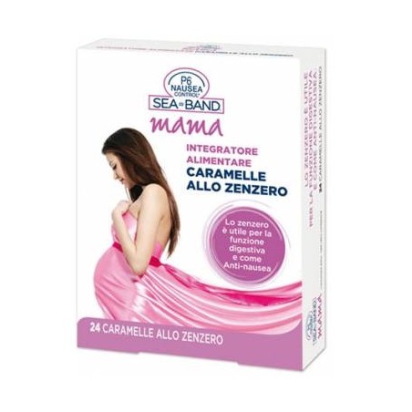 P6 Nausea Control Mama 24 Caramelle Allo Zenzero Anti Nausea