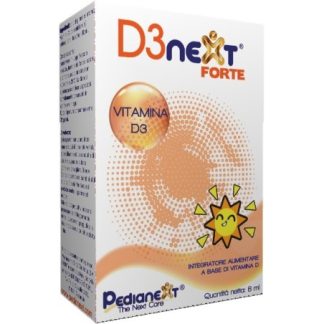 Pedianext D3next Forte gocce 8 Ml