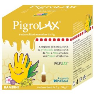 Pediatrica Microclisma lassativo Pigrolax Bambini 6 X 5 G