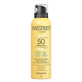 Angstrom Kids Mousse Spf50 protezione solare bambini 150 Ml