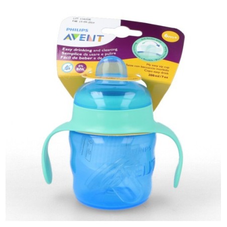 Philips avent tazza con beccuccio azzurro 200 ml
