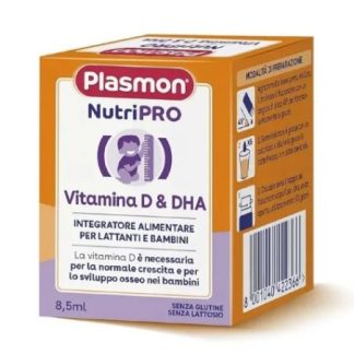 Plasmon Nutripro Vitamina D & Dha gocce 8,5 Ml