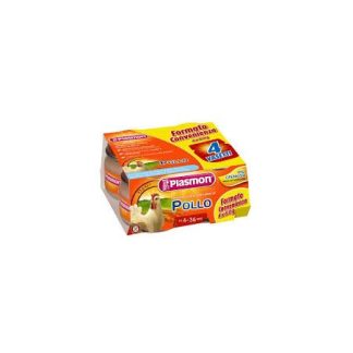 Plasmon Omogeneizzato Pollo 4 vasetti da 80g