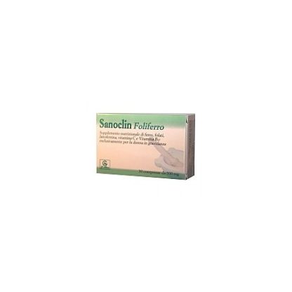 Abbate Gualtiero Sanoclin Foliferro integratore 30 Compresse