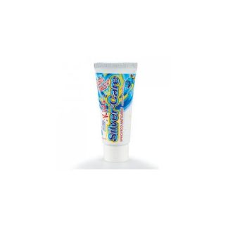 Silver Care Dentifricio Kids bambini con fluoro e calcio 50ml