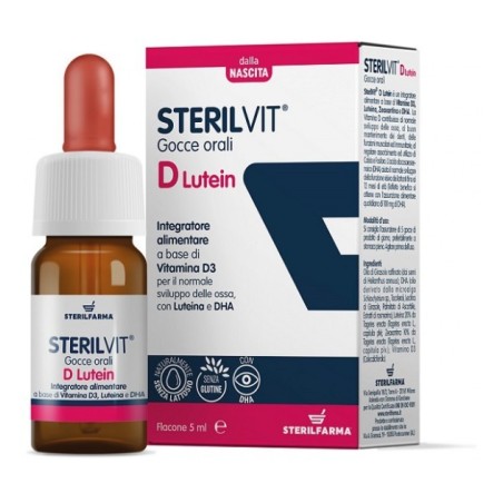 Sterilvit D Lutein Con Dha Gocce integratore per bambini e ragazzi