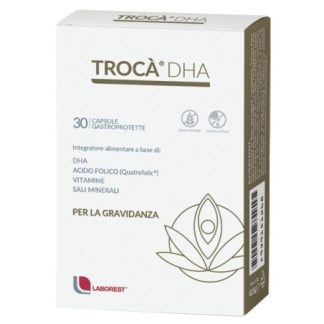 6 Pezzi Troca Maternum Dha 30 Capsule di acido docosaesaenoico