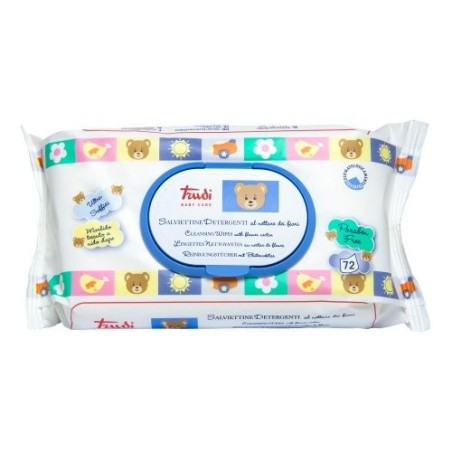 Trudi Baby Care Salviette Detergenti Multilingua 72 Pezzi