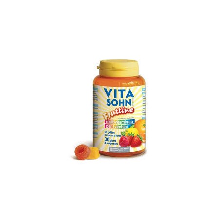 Vitasohn Junior Fruttine integratore 60 Caramelle