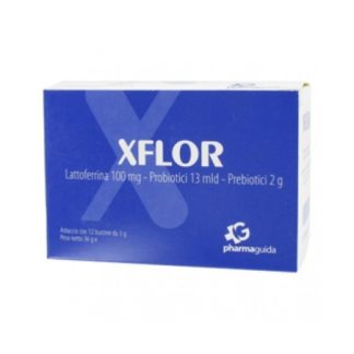 Pharmaguida Xflor integratore 12 Bustine di fermenti lattici