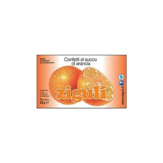 Ziguli Arancia palline senza conservanti per bambini 22g