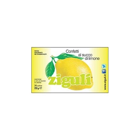Ziguli Limone Palline per bambini senza coloranti 22g