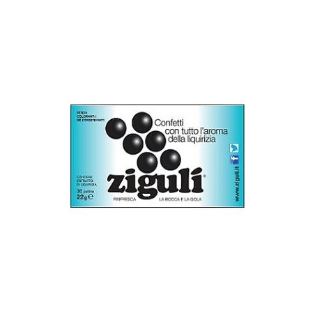 Ziguli Liquirizia palline senza conservanti bambini 22g