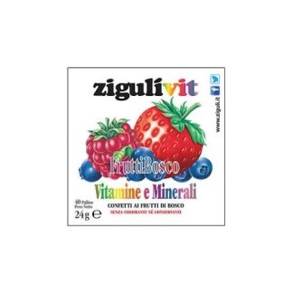 Ziguli Vit Fruttibosco 40 Confetti integratore di vitamine