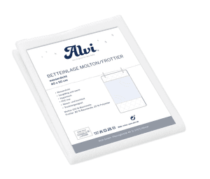 wasserdichte Betteinlage Molton/Frottier 40 x 50 cm