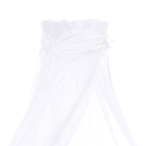 Himmelstoff weiß/weiß 200 x 135 cm