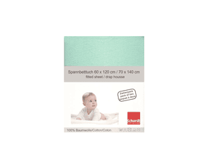 Jersey Spannbetttuch Doppelpack mint 70 x 140 cm