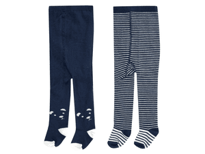 Strumpfhose 2er Pack marine