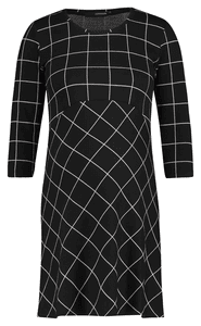 Umstandskleid Easy Grid Black
