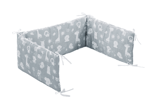 Nestchen Standard 180 cm, Zootiere puderblau