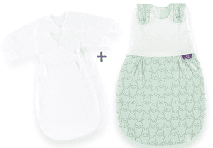 Schlafsack-Set 3tlg. Liebmich Kuschelhase