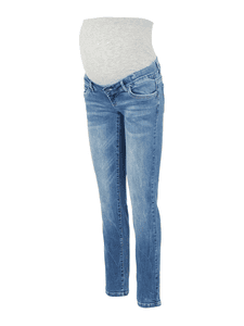 Umstandsjeans MLVILNIUS Straight Medium Blue
