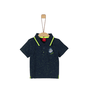 Poloshirt navy melange