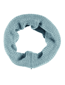 Strick-Schlupfschal silber melange