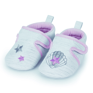 Baby-Krabbelschuh weiß