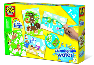 My first Malen mit Wasser - Versteckte Tiere