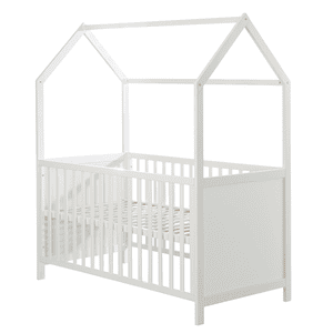 Hausbett 70 x 140 cm weiß