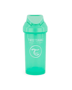 Strohhalmbecher 360 ml in pastell grün