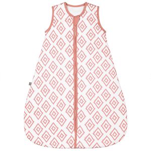 emma & noah Schlafsack Rauten Rosa