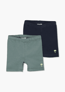 Radlerhose 2er Pack petrol/dark bkue