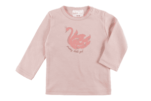 Langarmshirt Feather rosa