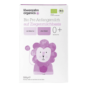 Bio Anfangsnahrung Pre 0+ auf Ziegenmilchbasis 500 g