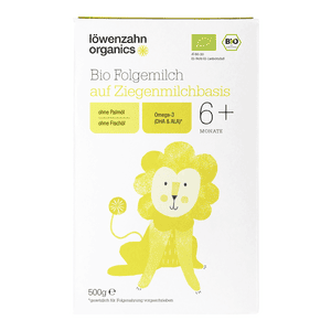 Bio Folgemilch 6+ auf Ziegenmilchbasis 500 g