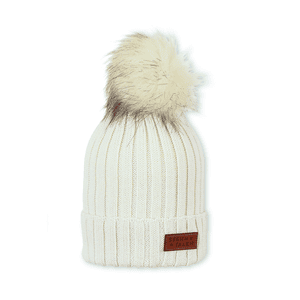 Strickmütze ecru