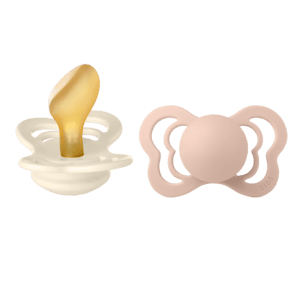 Schnuller Couture Ivory / Blush Latex 6-36 Monate, 2 Stk.