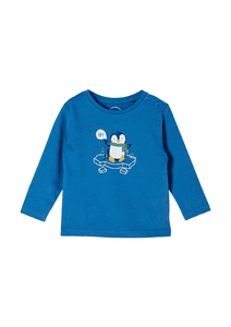 Langarmshirt blue
