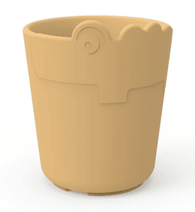 Trinkbecher Kiddish Croco Senfgelb