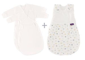 Babyschlafsack LIEBMICH 3tlg. Set BrummBrumm